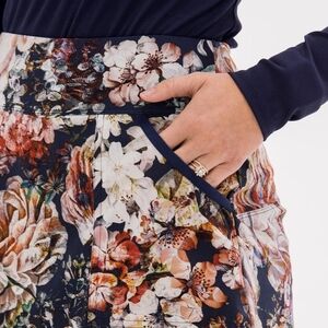 Foray Golf Heritage Floral Pocket Skorts Sz XL EUC